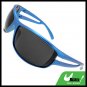 Holywood Shades Black Lens Blue Frame Sport Woman Sunglasses