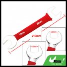 Soft Red Grip 19mm 22mm Dual Open End Wrench Tool