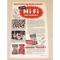 1956 Ful-O-Pep Mashes Hi-Fi Pig Started Pellets Feed Chicken Pig Art Ad