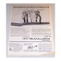 1960 Print Ad for 1961 McCULLOCK Chain Saw - Cut After Cut