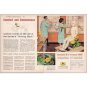 1961 John Deere Comfort Seat Design 2 Page Color Print Ad