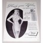 1946 Formfit Bra Girdle Set Print Ad - Glorify Your Lifeline
