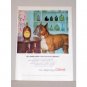 1948 Calvert Reserve Whiskey Bull Dog Boxer Animal Art Color Print Ad