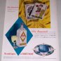 1953 Gilbey's London Dry Gin Color Print Ad - This Diamond