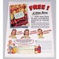 1947 Karo Syrup Karo Kid Art Color Print Ad
