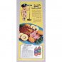 1949 Karo Syrup Karo Kid Color Print Ad - Meal In A Dish
