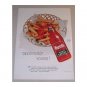 1955 Hunt's Tomato Catsup French Fries Color Art Print Ad