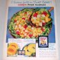 1954 Libby's Fruit Cocktail Color Print Ad - Sweet Cahoots