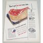 1949 Swift Premium Meats Rib Roast Color Print Ad
