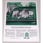 1944 Quaker State Oil Dog Vintage Color Print Art Ad - Good Faithful Servant
