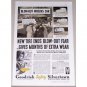 1934 Goodrich Safety Silvertown Tires Vintage Print Ad - Ends Blow-Out