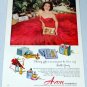 1952 Avon Cosmetics Vintage Color Print Makeup Ad Celebrity Loretta Young