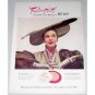 1948 Revlon Fashion Plate Cream Wafer Make Up Color Print Ad
