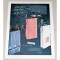1947 Martex Bath Towels Color Print Ad - Martex Luxury