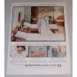 1958 Lady Pepperell Sheets Color Print Ad - Young Marrieds