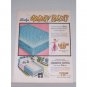 1958 Sealy's Golden Sleep Deluxe Mattress Color Print Ad