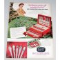 1952 Color Print Ad for 1847 Rogers Bros Silverplate Flatware Chest