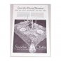 1934 Scranton Table Cloths Vintage Print Ad - Beauty Treatment