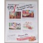 1945 Johnson's Paste Wax Color Print Ad - Molly McGee Says: