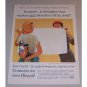 1957 Oxydol Detergent Color Print Ad Washes and Bleaches