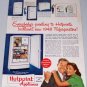 1947 Vintage Color Print Ad for 1948 Hotpoint Stor-mor Refrigerator