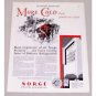1932 Norge Rollator Refrigerator Color Print Ad