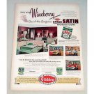 1951 Glidden Florenamel Wall Paint Color Print Ad - Wineberry