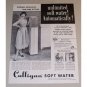 1957 Culligan Water Softener Vintage Print Ad