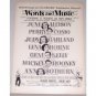 1948 Vintage Movie Ad WORDS and MUSIC Celebrity Judy Garland Mickey Rooney