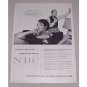 1949 NBC Vintage Print Ad Celebrity Alfred Lunt Lynn Fontanne