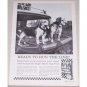 1961 Purina Dog Chow Vintage Print Ad - Ready To Run The Line