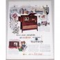 1948 RCA Victor Harrison Eyewitness Television Color Print Ad
