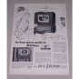 1949 RCA Victor 16 Television Model # 9-TC-275 Vintage Print Ad