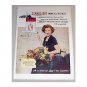 1955 L&M Cigarettes Color Tobacco Print Ad Celebrity Leila Holliday