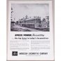 1954 American Locomotive Co. Georgia 137 Train Vintage Print Ad