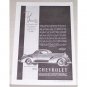 1935 Chevrolet Master Deluxe Sport Coupe Automobile Vintage Print Car Ad