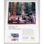 1956 Chevrolet 9 Passenger Station Wagon Automobile Color Print Car Ad