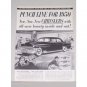 1950 Chrysler New Yorker Sedan Automobile Vintage Print Car Ad - Punch Line