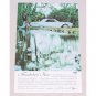 1961 Ford Thunderbird Automobile Color Print Car Ad - T-Bird Hour