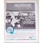 1963 Ford Quality Car Care Vintage Print Ad