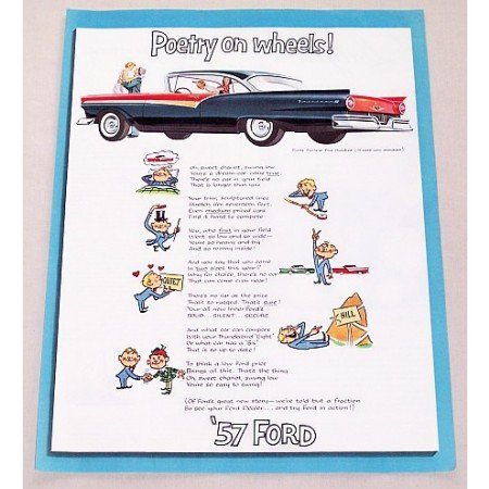 Ford car poetry #7