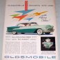 1955 Oldsmobile Super 88 Holiday Coupe Automobile Color Print Car Ad