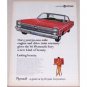 1966 Plymouth Fury Automobile Color Print Car Ad - Lasting Beauty