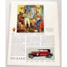 1931 Packard 4DR Sedan Automobile Color Print Car Ad