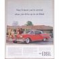 1958 Edsel Citation 2 Door Hardtop Automobile Color Print Car Ad