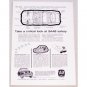 1962 Swedish Saab 96 Automobile Vintage Print Car Ad - Saab Safety