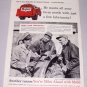 1958 Socony Mobil Oil Print Ad