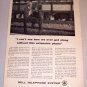1961 Print Ad Bell Telephone System John Randles Fayette County Tennessee