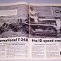 1959 International Harvester T-340 Crawler Tractor 2 Page Print Ad