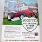 1968 Gravely 424 Compact Lawn Tractor Color Print Ad
